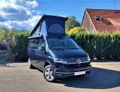 VW CALIFORNIA T6.1 2.0 TDI 150 DSG7 OCEAN // NEUF // CAMERA // PLANCHER BOIS // SIDE ET LANE ASSIST