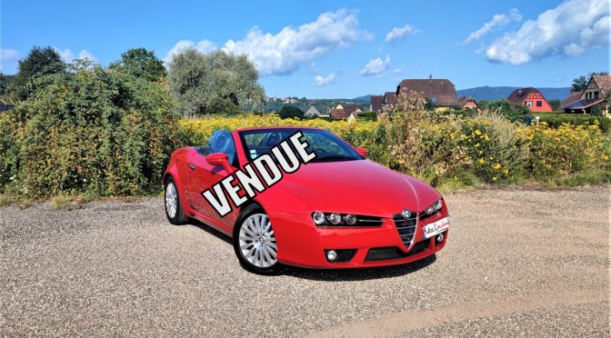 ALFA ROMEO SPIDER 2.2 JTS 185Ch // 33 500 KMS // HISTORIQUE COMPLET