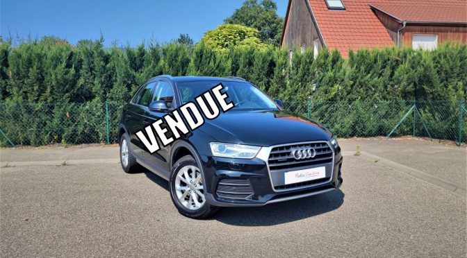 AUDI Q3 2.0 TDI 150Ch QUATTRO S-TRONIC TYPE AMBITION // HISTORIQUE COMPLET // GPS // ATTELAGE