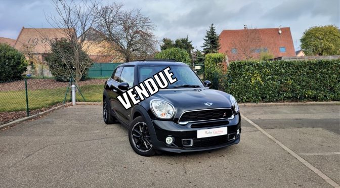 MINI PACEMAN COOPER SD 2.0 143Ch BVA ALL4 // 12 900 KMS // TOIT PANO // CUIR // XENON