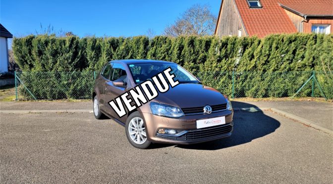 VW POLO 1.0L 60Ch 3 PORTES CONFORTLINE // 58 900 KMS // CLIM // RADAR AV/AR //