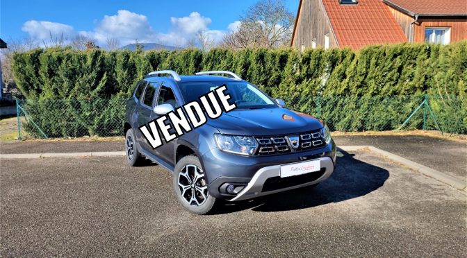 DACIA DUSTER II 1.5 DCI 110 PRESTIGE 4×4 BVM6 // ATTELAGE // CAMERA // GPS