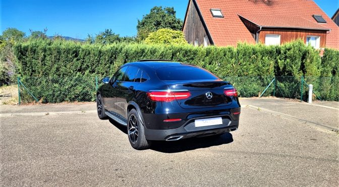MERCEDES GLC COUPE 220 CDI 170Ch 9G-TRONIC 4 MATIC PACK AMG // TOE // CAMERA 360 // ATTELAGE