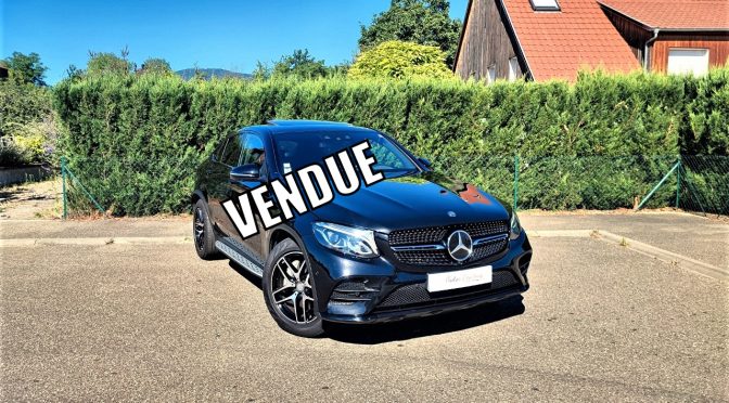 MERCEDES GLC COUPE 220 CDI 170Ch 9G-TRONIC 4 MATIC PACK AMG // TOE // CAMERA 360 // ATTELAGE