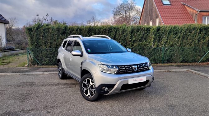 DACIA DUSTER II 1.3 TCE 150Ch FAP PRESTIGE 4×2 BVM6 // MAINS LIBRES // CAMERA // GPS // CUIR