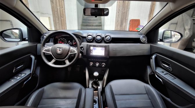 DACIA DUSTER II 1.3 TCE 150Ch FAP PRESTIGE 4×2 BVM6 // MAINS LIBRES // CAMERA // GPS // CUIR