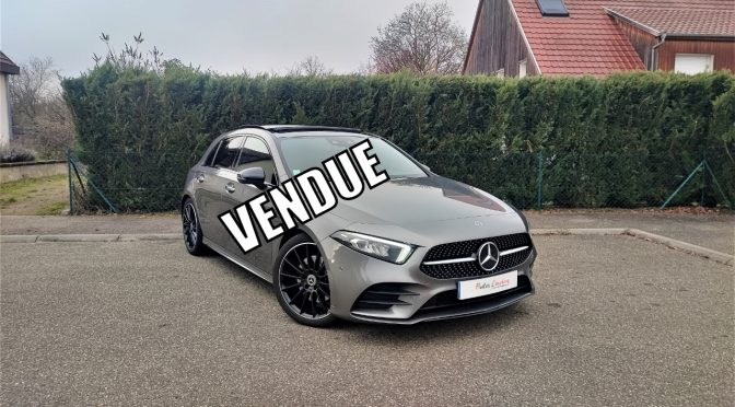 MERCEDES CLASSE A 220D 8G-DCT AMG LINE 190Ch // TOIT PANO // MBUX // LED