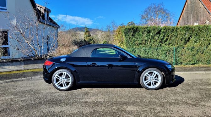 AUDI TT CABRIOLET 2.0 TFSI 230Ch S-TRONIC 6 QUATTRO S-LINE // 1ère Main