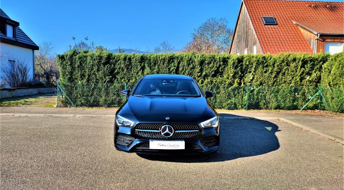 MERCEDES CLA II COUPÉ 250 7G-DCT AMG LINE 224Ch 4MATIC // TOIT PANO // MBUX // LED // BURMESTER