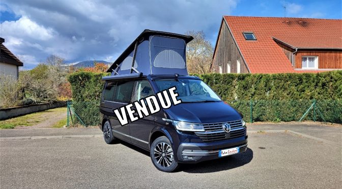 VW CALIFORNIA T6.1 TDI 204 DSG7 OCEAN 4 Motion // CAMERA // PLANCHER BOIS // SIDE ET LANE ASSIST