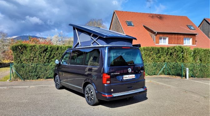 VW CALIFORNIA T6.1 TDI 204 DSG7 OCEAN 4 Motion // CAMERA // PLANCHER BOIS // SIDE ET LANE ASSIST