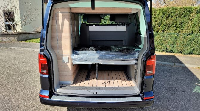 VW CALIFORNIA T6.1 TDI 204 DSG7 OCEAN 4 Motion // CAMERA // PLANCHER BOIS // SIDE ET LANE ASSIST