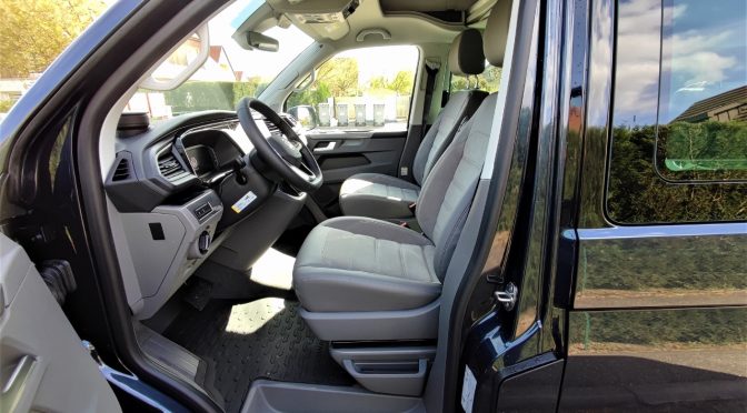 VW CALIFORNIA T6.1 TDI 204 DSG7 OCEAN 4 Motion // CAMERA // PLANCHER BOIS // SIDE ET LANE ASSIST