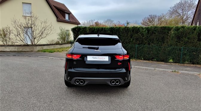 JAGUAR F-PACE SVR 5.0 V8 550Ch // Garantie 12 Mois // TOIT PANO // MERIDIAN //