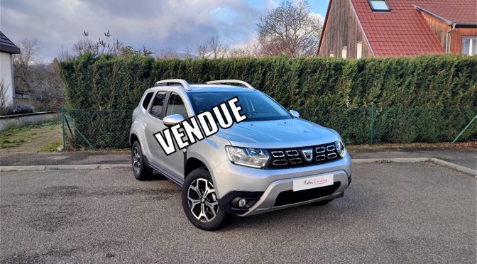 DACIA DUSTER II 1.3 TCE 150Ch FAP PRESTIGE 4×2 BVM6 // MAINS LIBRES // CAMERA // GPS // CUIR