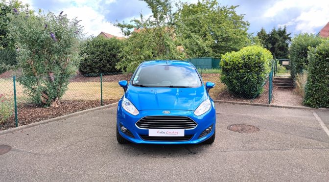 FORD FIESTA 1.0 ECOBOOST 100Ch TITANIUM 5 PORTES // 1ère Main // Caméra // GPS // CLIM AUTO