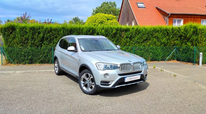 BMW X3 (F25) 3.0Da Xdrive 258Ch Xline BVA // CAMERA // CUIR // PNEUS ETE/NEIGE