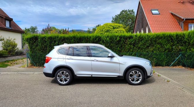 BMW X3 (F25) 3.0Da Xdrive 258Ch Xline BVA // CAMERA // CUIR // PNEUS ETE/NEIGE