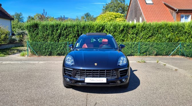 PORSCHE MACAN S 3.0d V6 258Ch 4×4 PDK7 // 1ère Main // TOIT PANO // PAMS // PCM