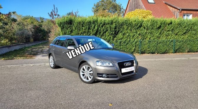 AUDI A3 II SPORTBACK 2.0 TDI 140 AMBITION BVM6 // HISTORIQUE AUDI // CLIM AUTO // RADAR // SIEGES CHAUFFANTS