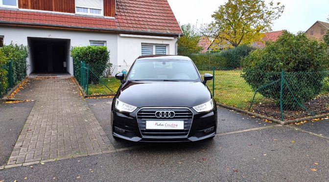 AUDI A1 SPORTBACK phase 2 1.0 TFSI 95 S LINE // SIEGES SPORT CUIR TISSU // RADAR AR // JA 17 // REVISEE