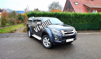 ISUZU D-MAX II phase 3 double cabine 5 places 1.9d 163Ch BVA SOLAR // 1ère Main // Historique complet