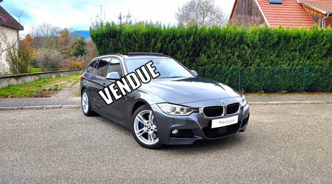 BMW 330D TOURING F31 258Ch BVA8 Xdrive M SPORT // TETE HAUTE // TOIT PANO // CAMERA // ATTELAGE