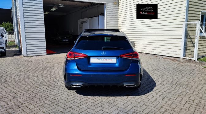 MERCEDES CLASSE A IV 180 AMG LINE 7G-DCT 136Ch // 1ère Main // TOIT PANO // SONO // CUIR ELEC CHAUFFANT