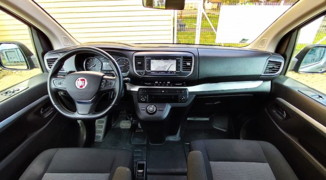 FIAT SCUDO III CABINE APPROFONDIE 5 PLACES BLUEHDI 180 EAT8 PRO LOUNGE CONNECT // TVA // CAMERA //