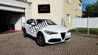 ALFA ROMEO STELVIO 2.0T 280Ch AT8 Q4 // CAMERA // GPS // ECHAPPEMENT INOX // REVISE // HISTORIQUE COMPLET