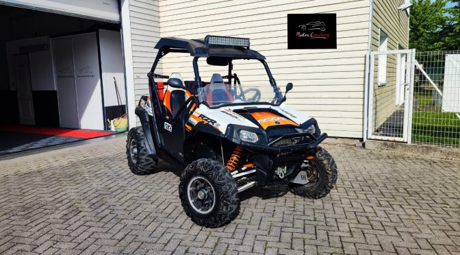 BUGGY SSV POLARIS RZR S 800 Bicylindre 4 temps injection // 8 500 KMS // BARRE LED // SACOCHES // TREUIL