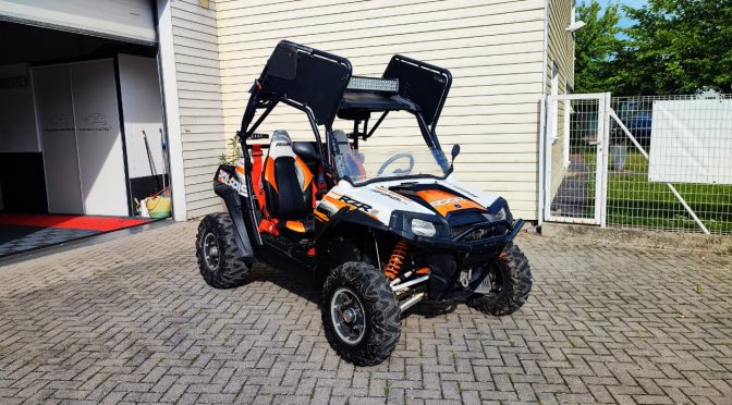 BUGGY SSV POLARIS RZR S 800 Bicylindre 4 temps injection // 8 500 KMS // BARRE LED // SACOCHES // TREUIL