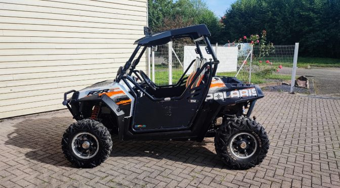 BUGGY SSV POLARIS RZR S 800 Bicylindre 4 temps injection // 8 500 KMS // BARRE LED // SACOCHES // TREUIL