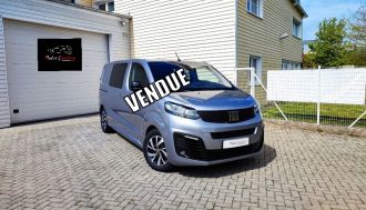 FIAT SCUDO III CABINE APPROFONDIE 5 PLACES BLUEHDI 180 EAT8 PRO LOUNGE CONNECT // TVA // CAMERA //