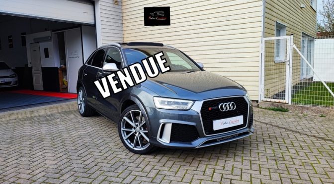AUDI RS Q3 2.5 Turbo 5 Cylindres 340Ch S-tronic QUATTRO // TOIT PANO // WEBASTO // ATTELAGE // HISTORIQUE COMPLET