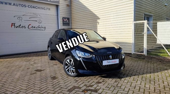 PEUGEOT 208 II 1.2L 100Ch ALLURE PACK EAT8 // CAMERA // LED // ANDROID AUTO // 1ère Main