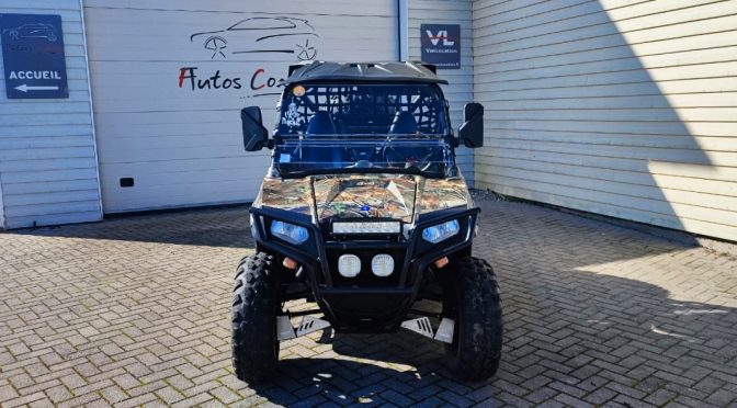 BUGGY SSV POLARIS RZR 800 Bicylindre 4 temps injection // 5 300 KMS // BARRE LED // PARE BRISE // ATTELAGE