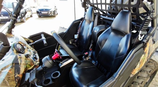 BUGGY SSV POLARIS RZR 800 Bicylindre 4 temps injection // 5 300 KMS // BARRE LED // PARE BRISE // ATTELAGE
