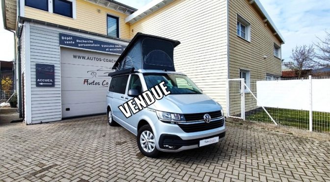 CALIFORNIA T6.1 2.0 TDI 150 DSG7 COAST // CAMERA // ATTELAGE // TOIT MANUEL