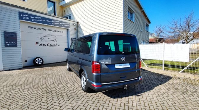VOLKSWAGEN MULTIVAN VI 2.0 TDI 204Ch 4MOTION GENERATION SIX DSG7 // 1ère Main // Caméra // Attelage // Dynaudio // 7 PLACES