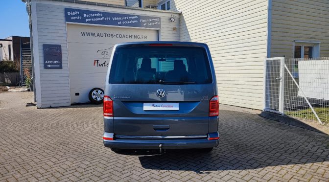 VOLKSWAGEN MULTIVAN VI 2.0 TDI 204Ch 4MOTION GENERATION SIX DSG7 // 1ère Main // Caméra // Attelage // Dynaudio // 7 PLACES