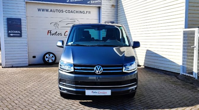 VOLKSWAGEN MULTIVAN VI 2.0 TDI 204Ch 4MOTION GENERATION SIX DSG7 // 1ère Main // Caméra // Attelage // Dynaudio // 7 PLACES