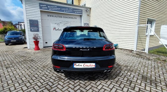 PORSCHE MACAN S 3.0d V6 258Ch 4×4 PDK7 // TOIT PANO // PAMS // PCM