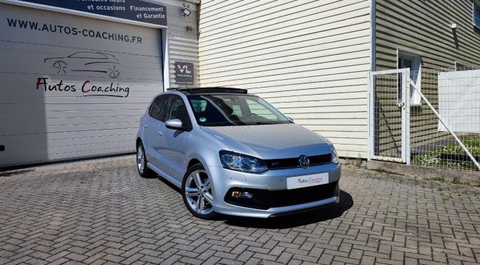 VOLKSWAGEN POLO V (2) 1.2 TSI 90 BLUEMOTION TECHNOLOGY Sound pack R-LINE 5P // 1ère Main /// entretiens VW