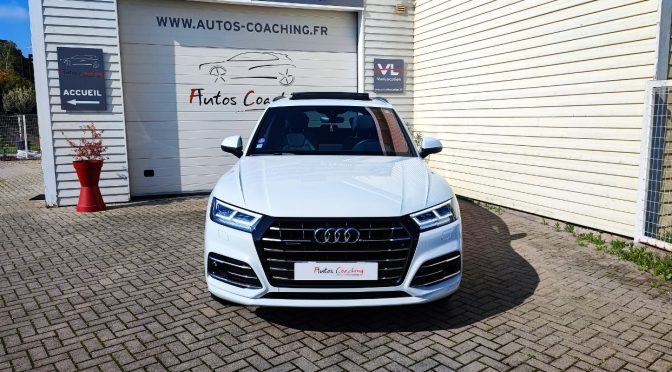 AUDI Q5 II (2) 55 TFSIE 367 Hybride S LINE QUATTRO S-TRONIC 7 // ATTELAGE // MATRIX // B&O //