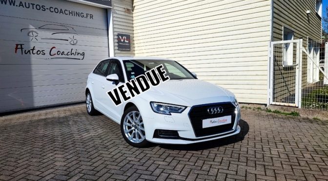 AUDI A3 III (2) SPORTBACK 1.5 TFSI 150Ch BVM6 DESIGN // Sièges chauffants // Android auto //