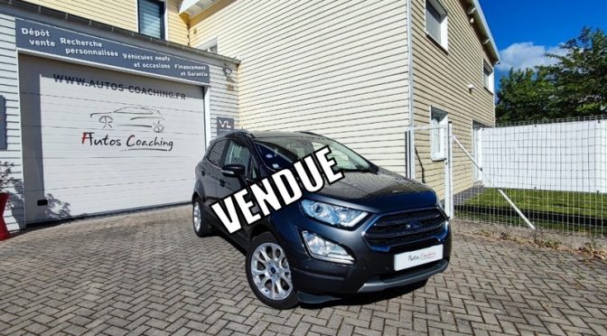FORD ECOSPORT (2) 1.0 ECOBOOST 125 S&S TITANIUM BVM6 // CARPLAY // CAMERA