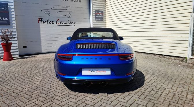 PORSCHE 911 (991) (2) CABRIOLET 3.0 450 CARRERA 4 GTS PDK // Garantie // CAMERA // LIFT // PDLS+ // CHRONO