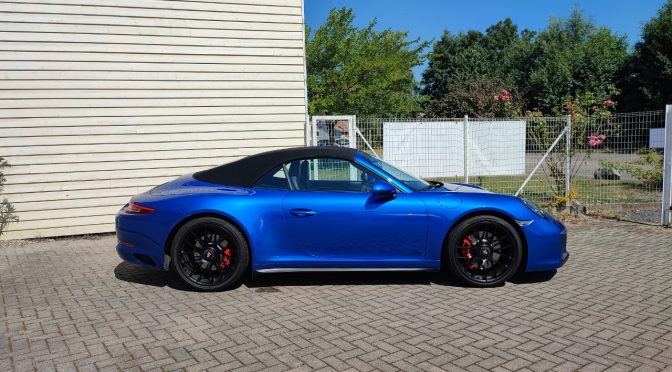 PORSCHE 911 (991) (2) CABRIOLET 3.0 450 CARRERA 4 GTS PDK // Garantie // CAMERA // LIFT // PDLS+ // CHRONO
