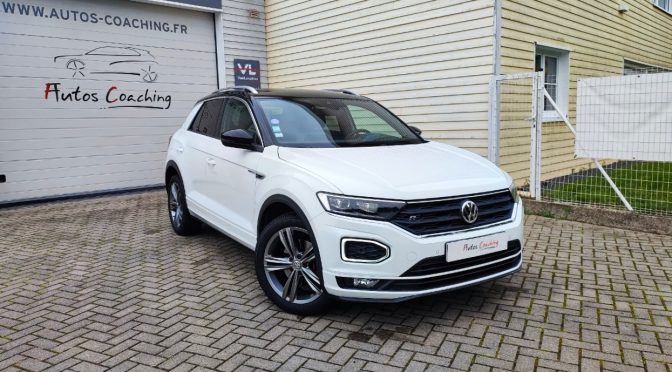 VW T-ROC 1.5 TSI 150Ch S-TRONIC R-line // VIRTUAL // ANGLES MORTS // CARPLAY // CAMERA // LED
